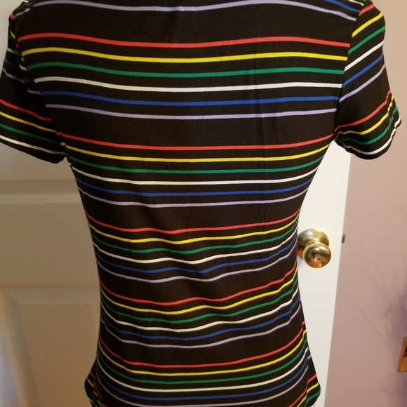 Multi colored summer top, like new - Picture 2 of 2